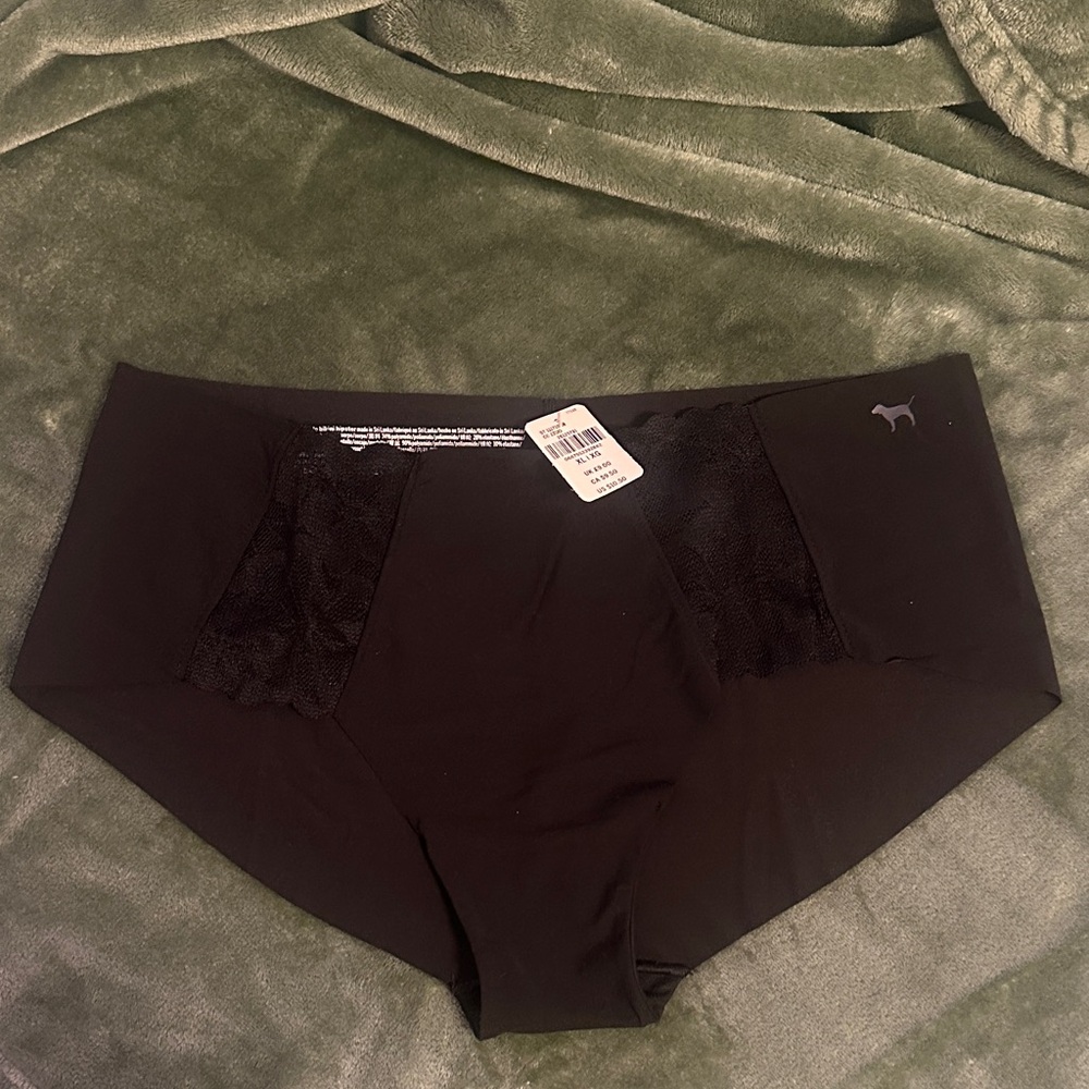 PINK Victoria's Secret Black Lace Panties🖤